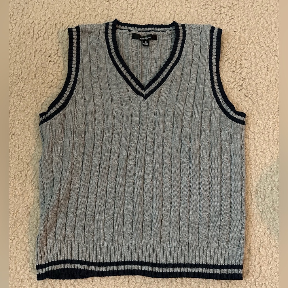 Papaya Grey Sweater Vest